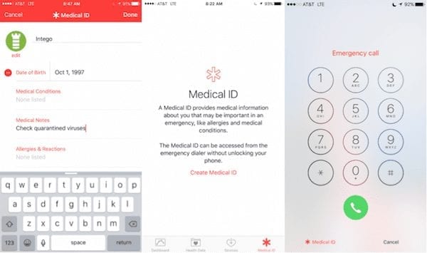 iPhone Medical ID - How To Set Up iPhone Medical ID Card 3 medical id