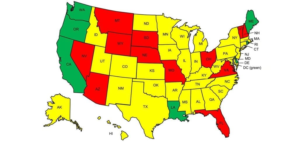 Missouri Roadway Safety and traffic laws fall dangerously behind standards