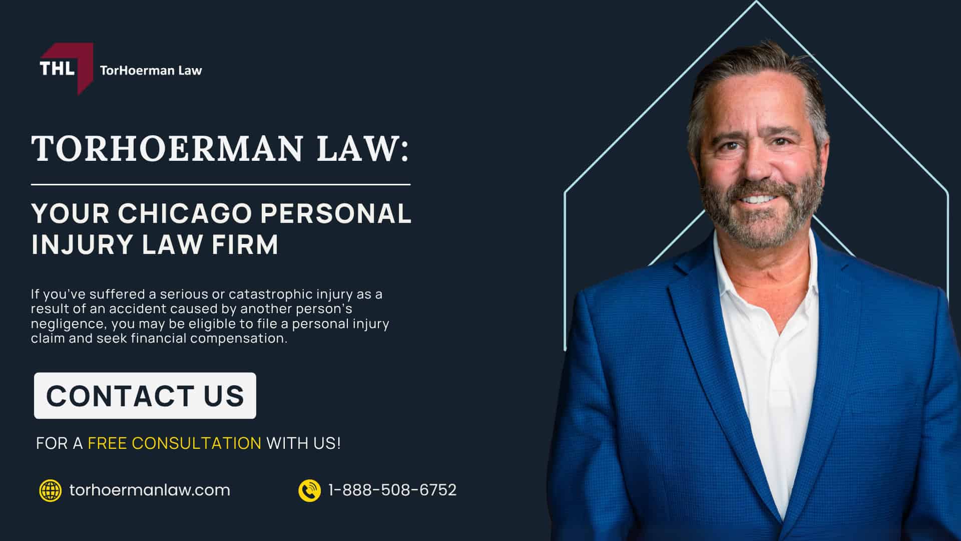 What types of Chicago personal injury claims can TorHoerman Law assist me with; Meet Our Chicago Personal Injury Lawyers; Our Founder and Experienced Chicago Personal Injury Lawyer_ Tor Hoerman; Types of Personal Injury Cases We Handle at TorHoerman Law; The Legal Process for Filing a Personal Injury Case in Chicago, IL; What to Do If You've Suffered Harm or Personal Injuries in Chicago; Do You Qualify for a Chicago Personal Injury Lawsuit; Gathering Evidence for a Personal Injury Case; Common Damages in a Chicago Personal Injury Case; TorHoerman Law_ Your Chicago Personal Injury Law Firm