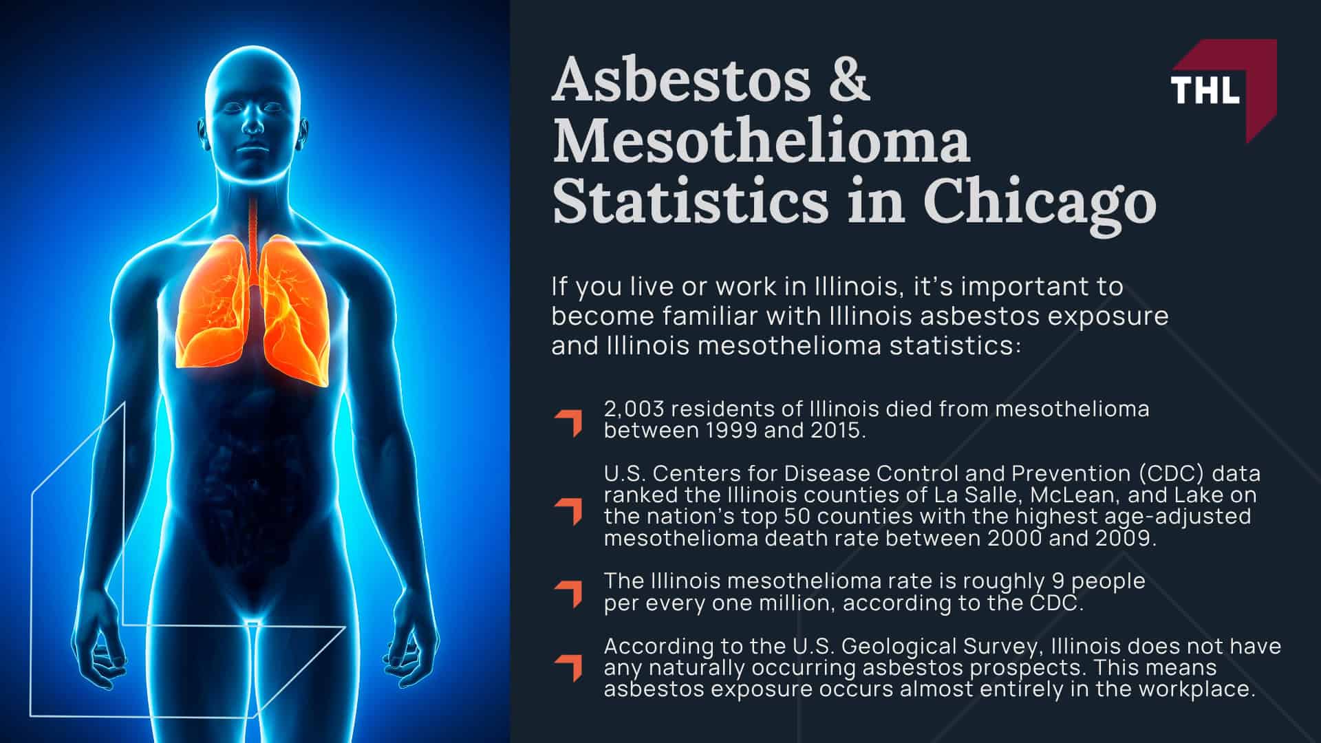 What Causes Mesothelioma; Mesothelioma & Exposure to Asbestos; What is Asbestos; Where Can You Be Exposed to Asbestos in Chicago; How Does Asbestos Cause Cancer; What are the Common Symptoms of Mesothelioma; Asbestos & Mesothelioma Statistics in Chicago