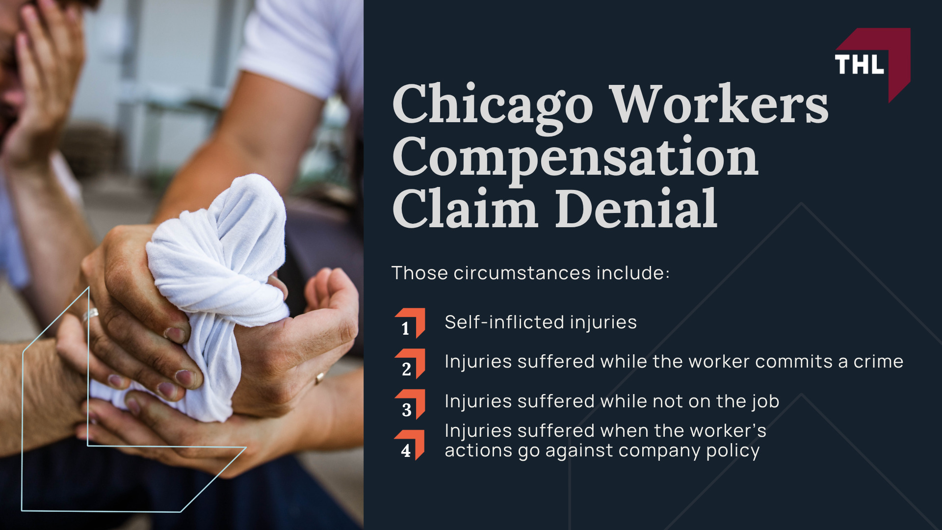 Mitigating Injuries; Chicago Worker's Compensation; Worker Injury & Deaths Statistics; Do I Have a Claim; What Does Chicago Workers Comp Cover; Chicago Workers Compensation Disability Coverage; Workers Compensation Lawsuit; Illinois Workers’ Compensation Act; Chicago Workers Compensation Claim Denial