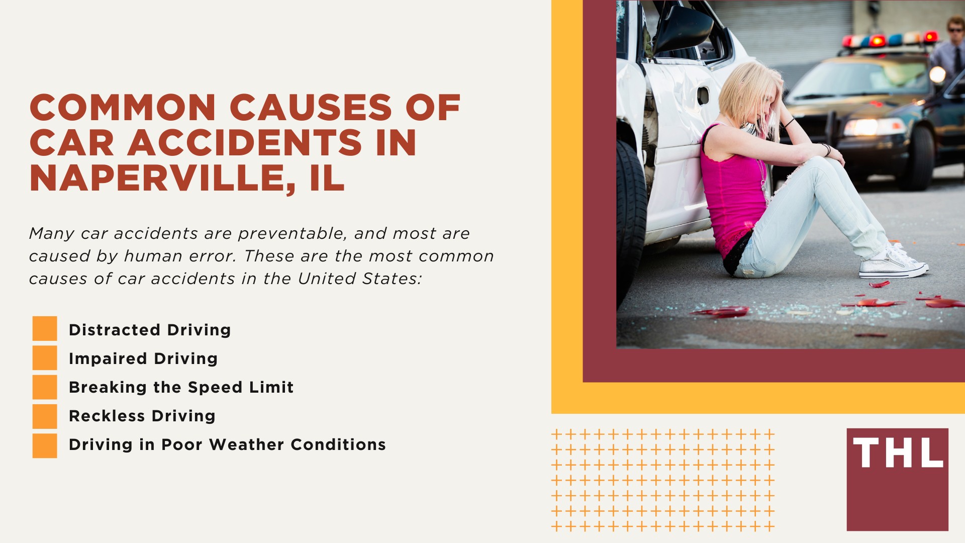 Naperville Car Accident Lawyer; Overview of Naperville, IL; Naperville, IL Car Accident Statistics; Common Naperville Car Accident Injuries; Common Causes of Car Accidents in Naperville, IL