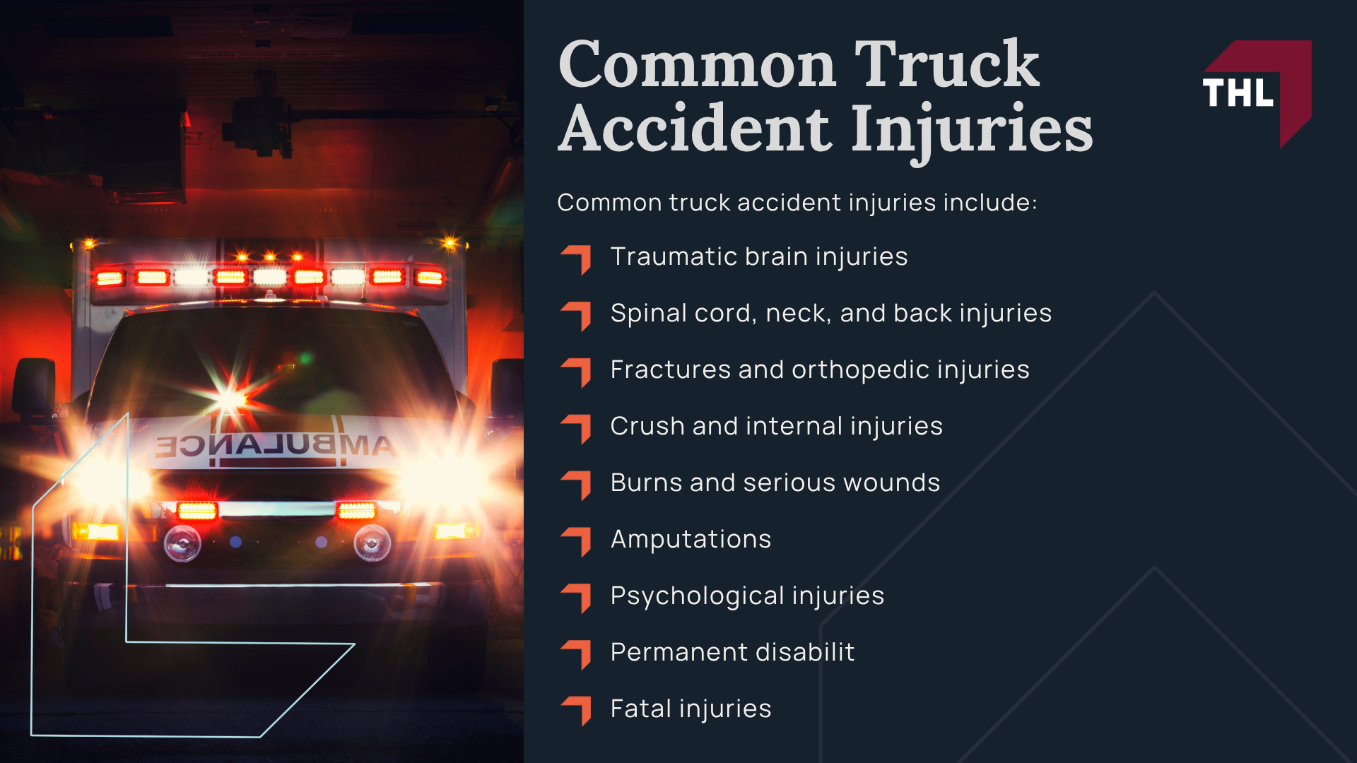 What To Do After A Truck Accident In Glen Carbon; Common Types of Truck Accidents; Common Truck Accident Injuries