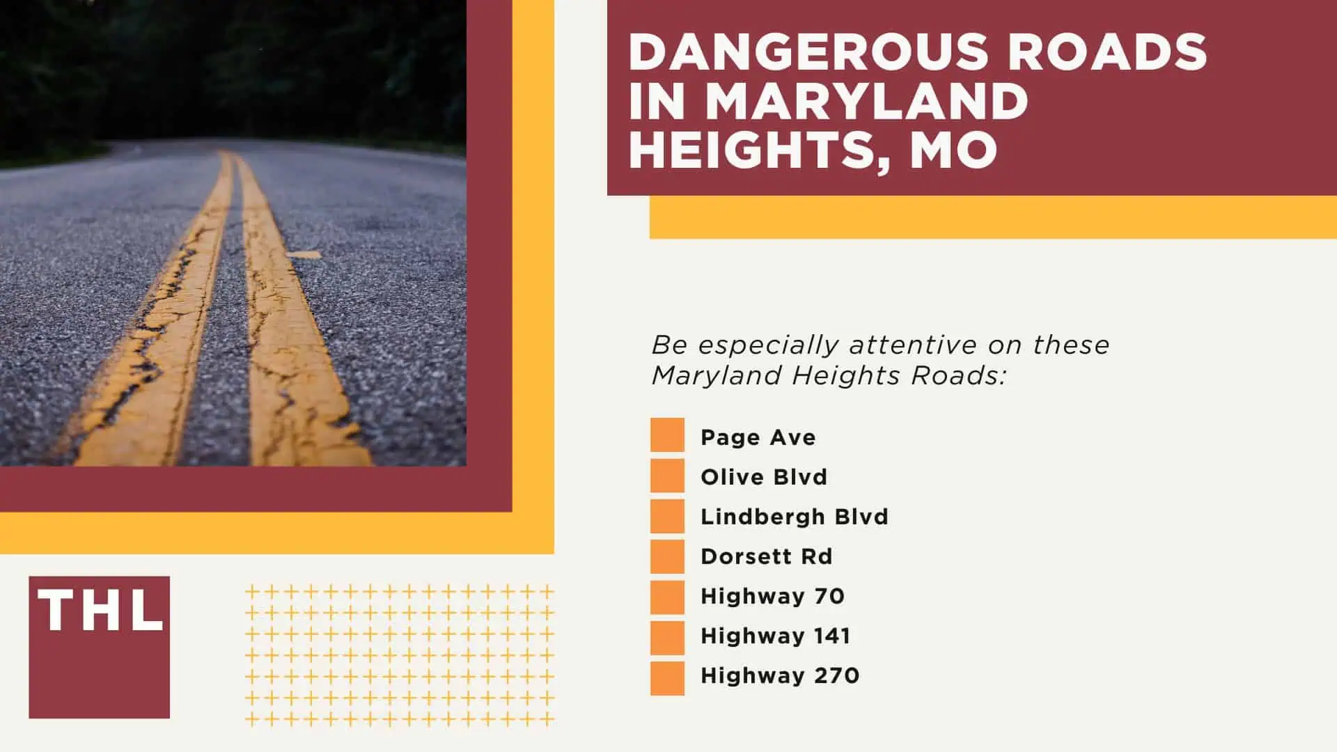 Maryland Heights Car Accident Lawyer; Your Guide to Car Accidents in Maryland Heights, MO; Maryland Heights Car Accident Statistics; Dangerous Roads in Maryland Heights, MO