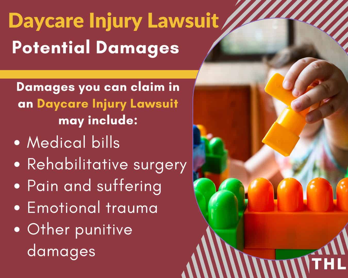 filing a daycare lawsuit and damages