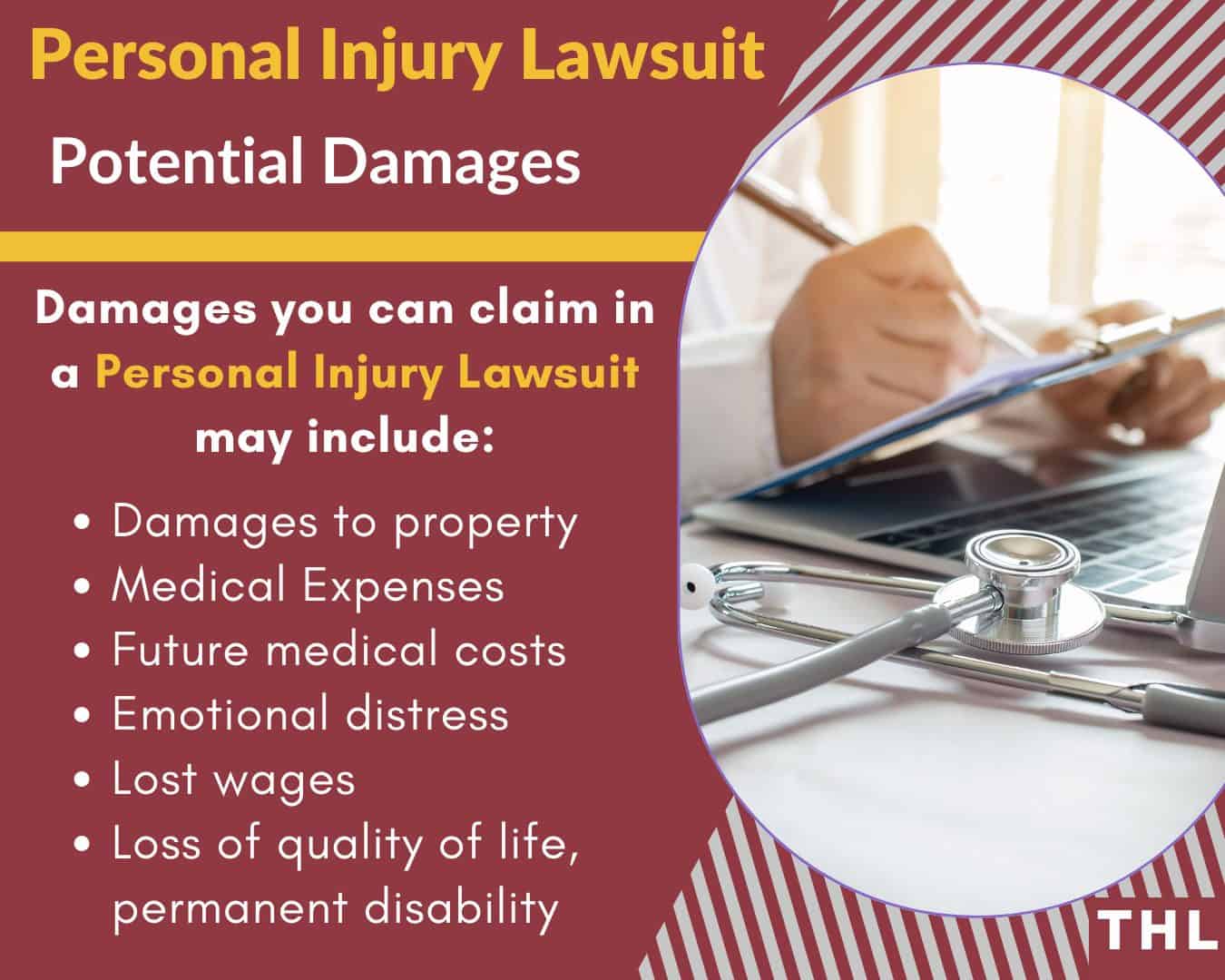 potential damages for personal injury cases
