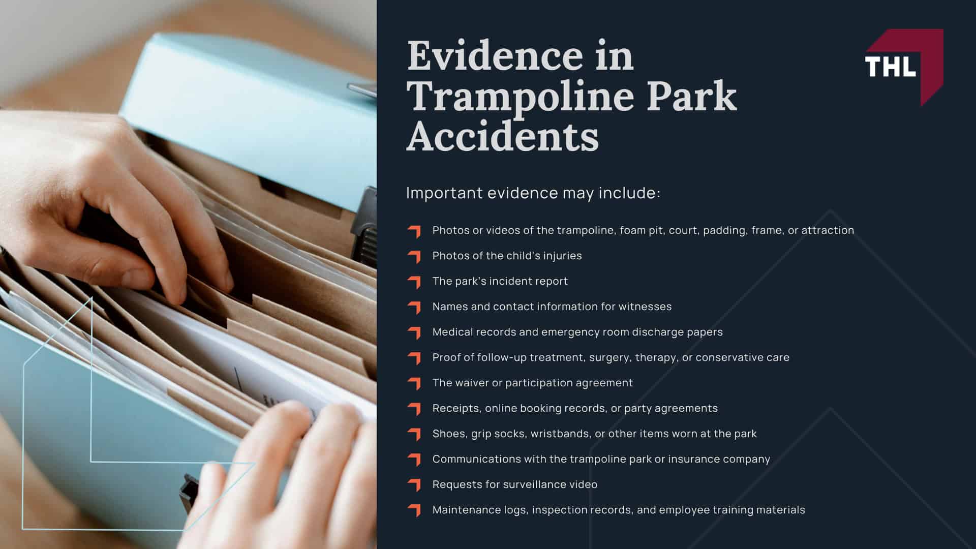 Trampoline Park Injury Lawsuits_ Was Your Child Injured; When a Trampoline Park Injury May Lead to a Lawsuit; Unsafe Equipment or Poor Maintenance; Lack of Supervision or Overcrowding; Lack of Supervision or Overcrowding (2); Common Injuries Suffered at Trampoline Parks; Can You Sue After Signing a Waiver; Why a Signed Waiver Does Not Automatically End Your Case; Lawsuits Involving Injured Children; Who May Be Liable in a Trampoline Park Injury Claim; Who May Be Liable in a Trampoline Park Injury Claim (2); Equipment Manufacturers or Maintenance Contractors; Do You Qualify for a Trampoline Park Injury Lawsuit; Evidence in Trampoline Park Accidents
