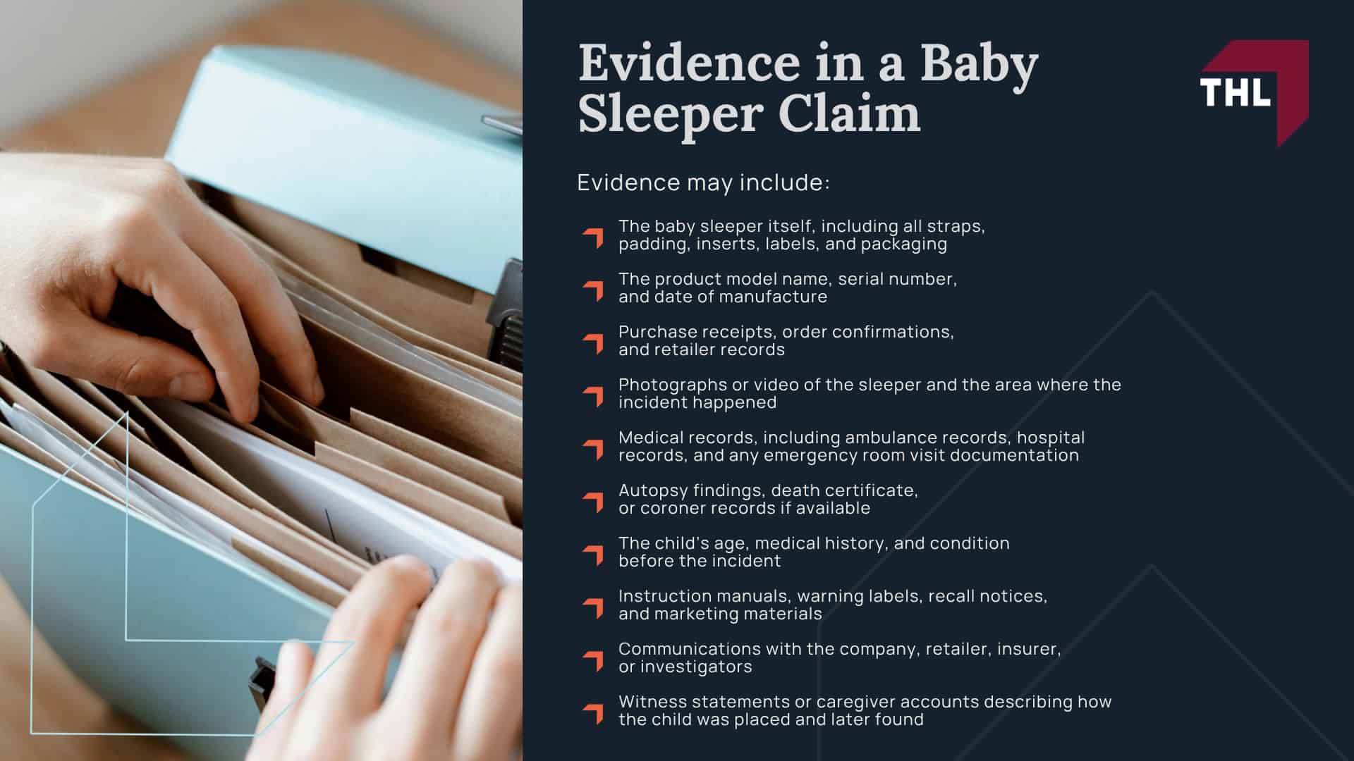 Baby Sleeper Lawsuit Overview; Which Baby Sleepers Have Been Recalled or Linked to Lawsuits; Why Inclined Baby Sleepers Are Dangerous; The Safe Sleep for Babies Act and the Ban on Inclined Sleepers; Do You Qualify for a Baby Sleeper Lawsuit; Evidence in a Baby Sleeper Claim