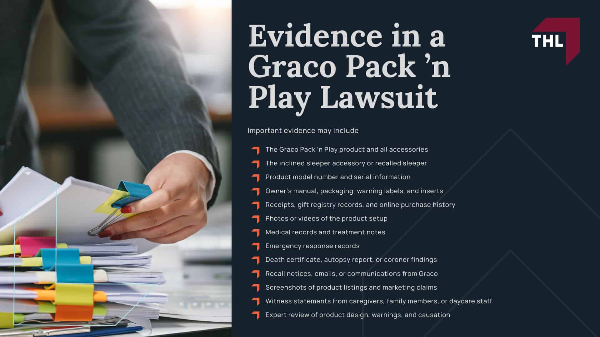 Graco Pack ’n Play Recall_ Overview; Which Graco Pack ’n Play Models Were Recalled; What Risks Did Regulators Identify; How Infant Injuries Can Occur in Inclined Baby Sleepers; Federal Safety Rules for Infant Sleepers and Other Similar Products; Who Qualifies for a Graco Pack ’n Play Lawsuit; What to Do if Your Child Was Injured in a Graco Pack ’n Play; Evidence in a Graco Pack ’n Play Lawsuit
