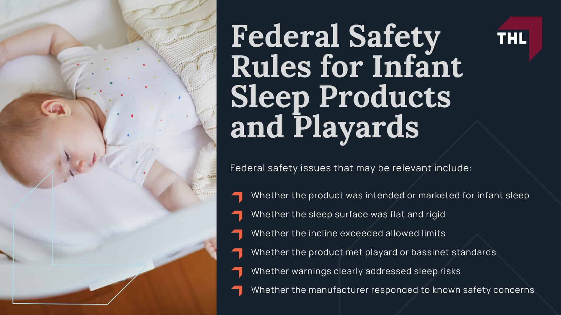 Chicco Lullaby Dream Playard Safety Concerns; Why Inclined Playard Accessories May Be Dangerous; Rollover Risks in Infant Sleep Products; Chicco Playard and Safe Sleep Guidelines; Firm, Flat Sleep Surfaces for Babies; Federal Safety Rules for Infant Sleep Products and Playards
