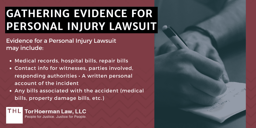 gathering evidence for edwardsville personal injury lawsuit