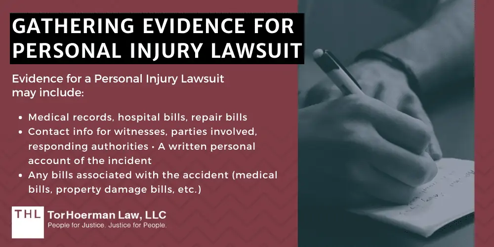 gathering evidence for edwardsville personal injury lawsuit
