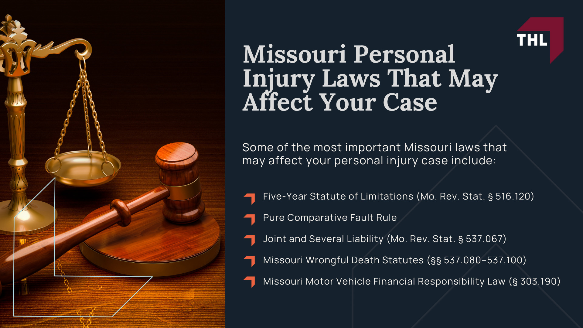 Why Choose TorHoerman Law After a Serious Injury; Our St. Louis Personal Injury Attorneys Get Results; Personal Injury Cases We Handle in St. Louis; What To Do After a Serious Injury in St. Louis; How a St. Louis Personal Injury Lawyer Can Help; Gathering Evidence and Proving Liability; Common Injuries in Personal Injury Cases; Compensation Available in a Personal Injury Lawsuit; Missouri Personal Injury Laws That May Affect Your Case