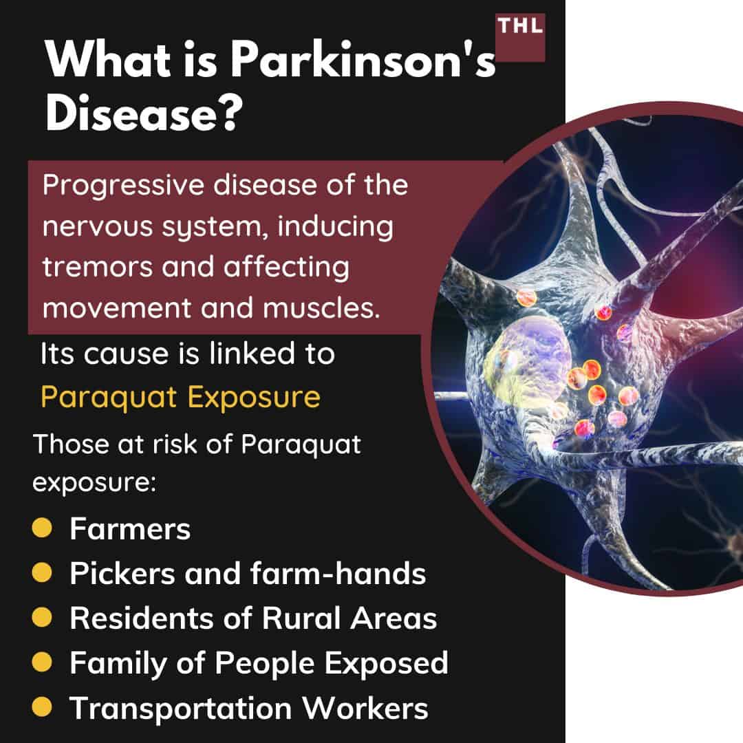 How is Parkinson's disease caused by Paraquat? 