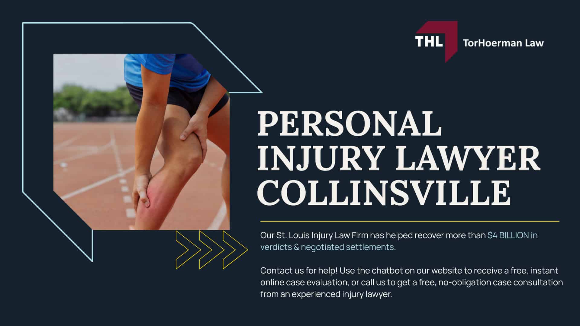 Collinsville Injury Lawyer; Accidents in Collinsville, IL; What Should I Do After An Accident In Collinsville, IL; How To Fill Out An Accident Report After A Collinsville Personal Injury; What Can A Collinsville Personal Injury Lawyer Do For You; TORHOERMAN LAW Your Collinsville Personal Injury Law Firm; What Types Of Collinsville Personal Injury Claims Can TorHoerman Law Assist Me With; How Our Personal Injury Lawyers Can Assist You; How Much Does It Cost To Hire A Collinsville Personal Injury Lawyer From TorHoerman Law; Steps to Take After Suffering a Personal Injury in Collinsville, IL; What Is The Process Of A Collinsville Personal Injury Lawsuit; Do You Qualify For A Personal Injury Claim; Evidence In A Collinsville Personal Injury Case; Potential Compensation In Collinsville Injury Claims; TorHoerman Law_ Collinsville Personal Injury Lawyers