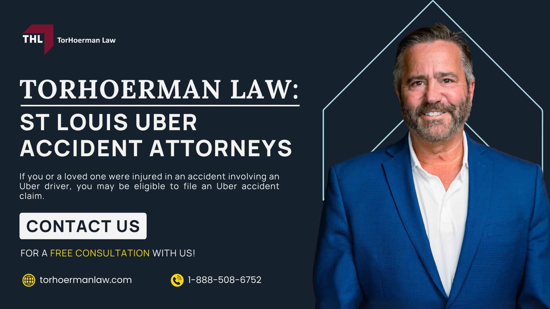 Meet Our Team of St. Louis Uber Accident Lawyers; Meet Our Team of St. Louis Uber Accident Lawyers (2); Our Founder and Experienced Car Accident Lawyer: Tor Hoerman; How Much Does it Cost to Hire a Rideshare Accident Attorney from TorHoerman Law; What to Do After an Uber Accident in St Louis_ Steps to Take; Determining Who is Responsible for an Uber or Lyft Accident; Can I Sue Uber or Lyft for My Injuries in a Rideshare Accident; Meet Our Team of St. Louis Uber Accident Lawyers; Meet Our Team of St. Louis Uber Accident Lawyers (2); Our Founder and Experienced Car Accident Lawyer: Tor Hoerman; How Much Does it Cost to Hire a Rideshare Accident Attorney from TorHoerman Law; What to Do After an Uber Accident in St Louis_ Steps to Take; Determining Who is Responsible for an Uber or Lyft Accident; Can I Sue Uber or Lyft for My Injuries in a Rideshare Accident; Gathering Evidence for an Uber Accident Case; Common Damages in an Uber Accident Claim; TorHoerman Law_ St Louis Uber Accident Attorneys