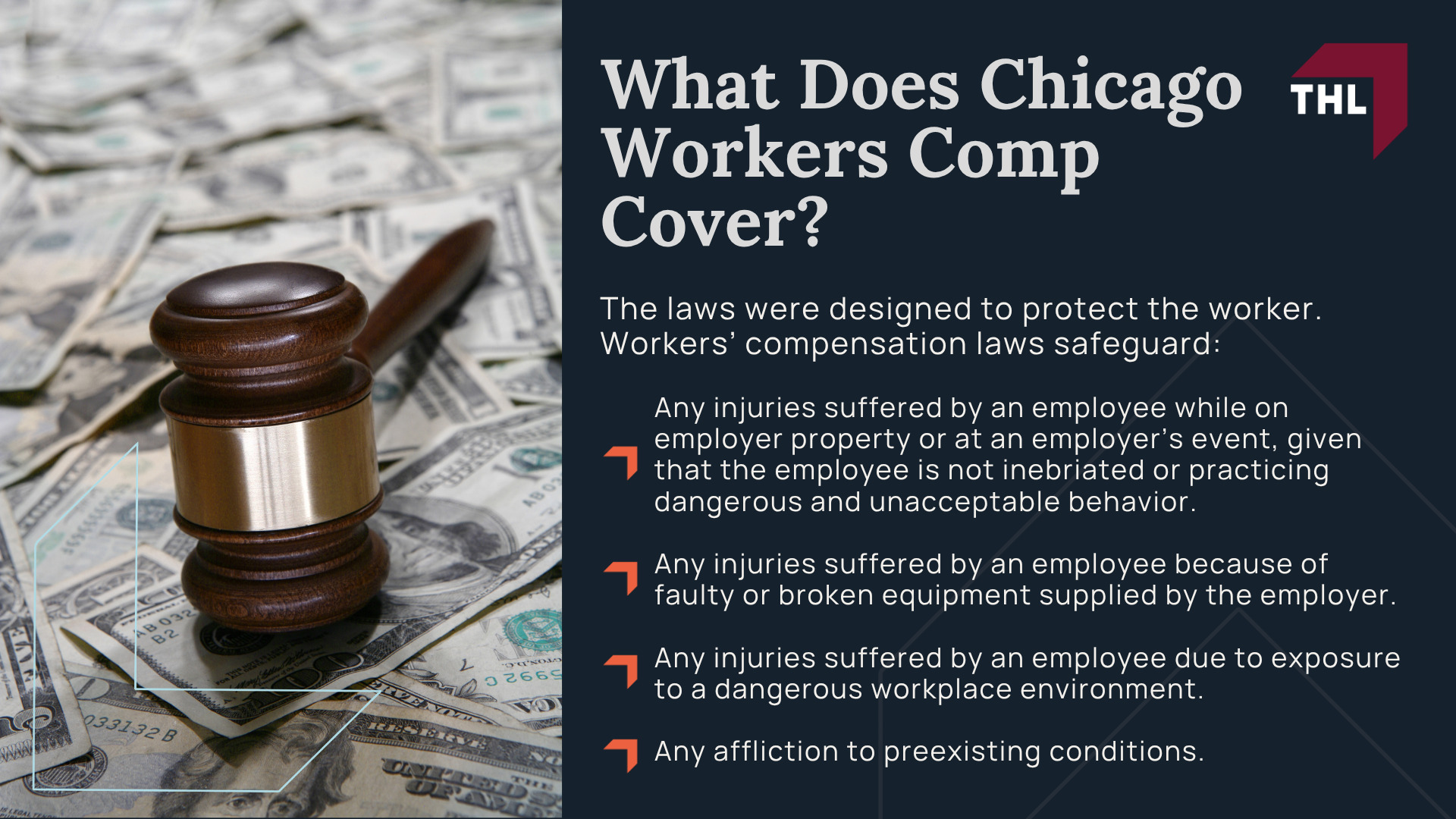 Mitigating Injuries; Chicago Worker's Compensation; Worker Injury & Deaths Statistics; Do I Have a Claim; What Does Chicago Workers Comp Cover
