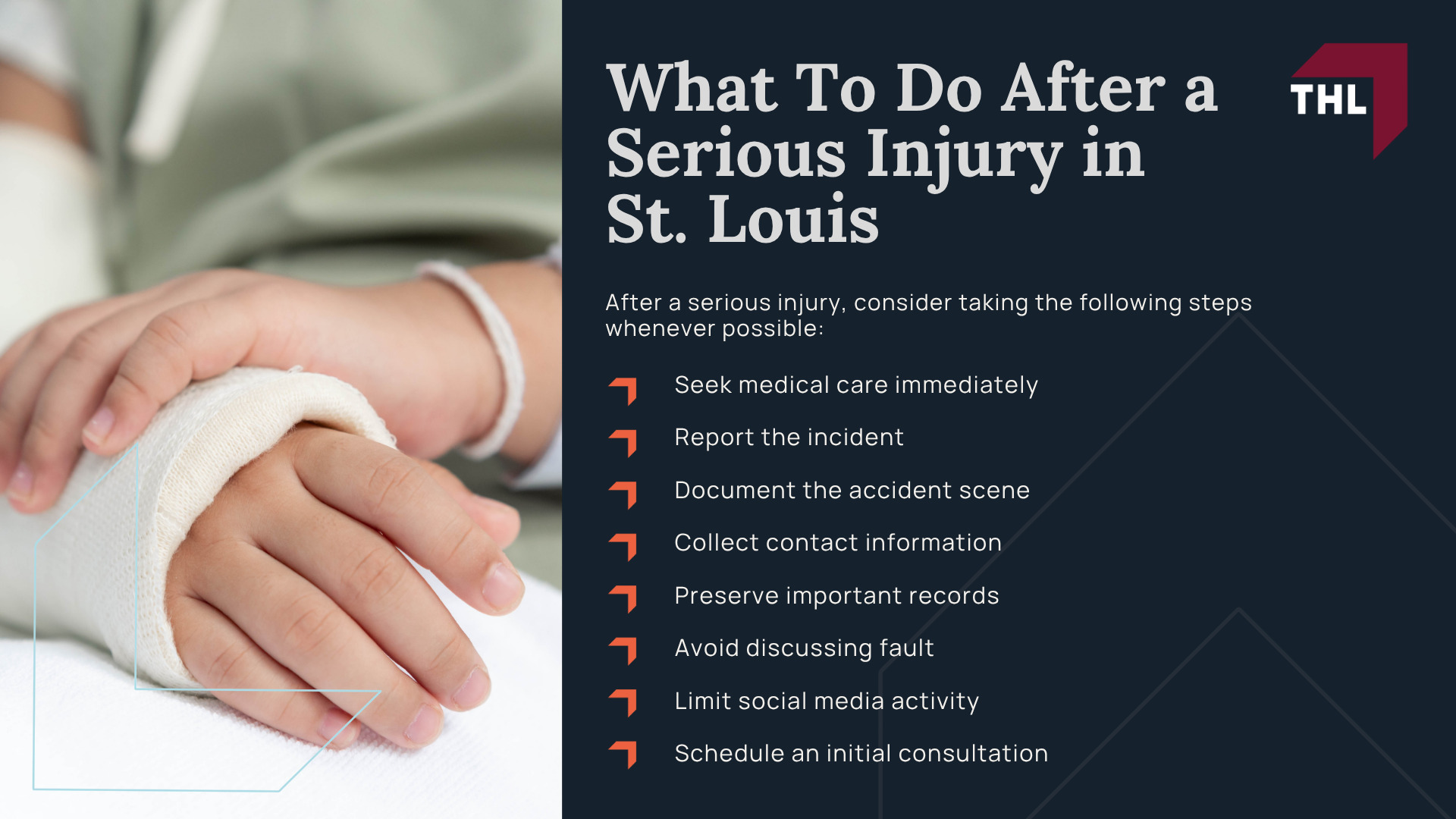 Why Choose TorHoerman Law After a Serious Injury; Our St. Louis Personal Injury Attorneys Get Results; Personal Injury Cases We Handle in St. Louis; What To Do After a Serious Injury in St. Louis