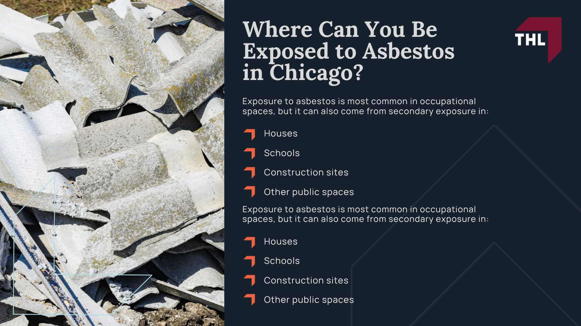 What Causes Mesothelioma; Mesothelioma & Exposure to Asbestos; What is Asbestos; Where Can You Be Exposed to Asbestos in Chicago