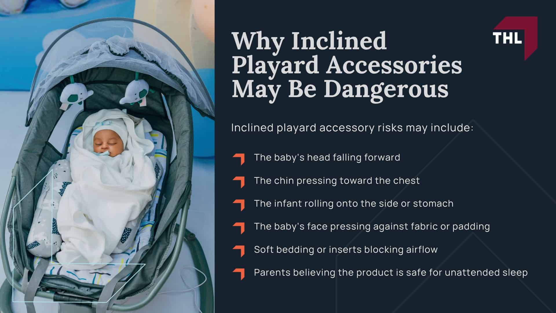 Chicco Lullaby Dream Playard Safety Concerns; Why Inclined Playard Accessories May Be Dangerous
