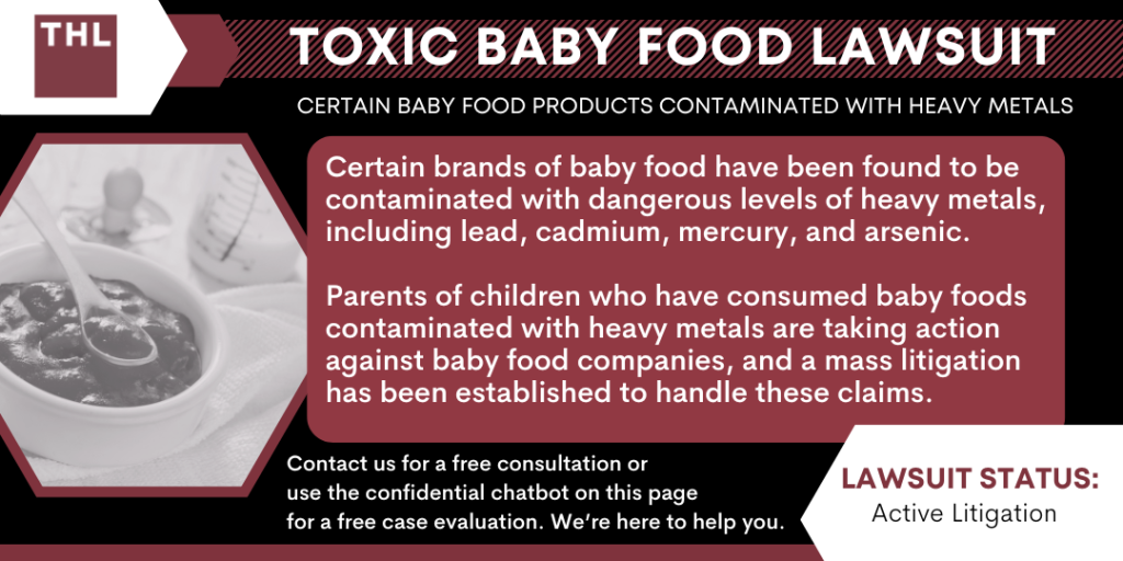 Practice Area 2 Toxic Baby Food Lawsuit; Baby Food Lawsuits; Baby Food Autism Lawsuit; Baby Food Lawsuit Heavy Metals; Heavy Metals in Baby Food