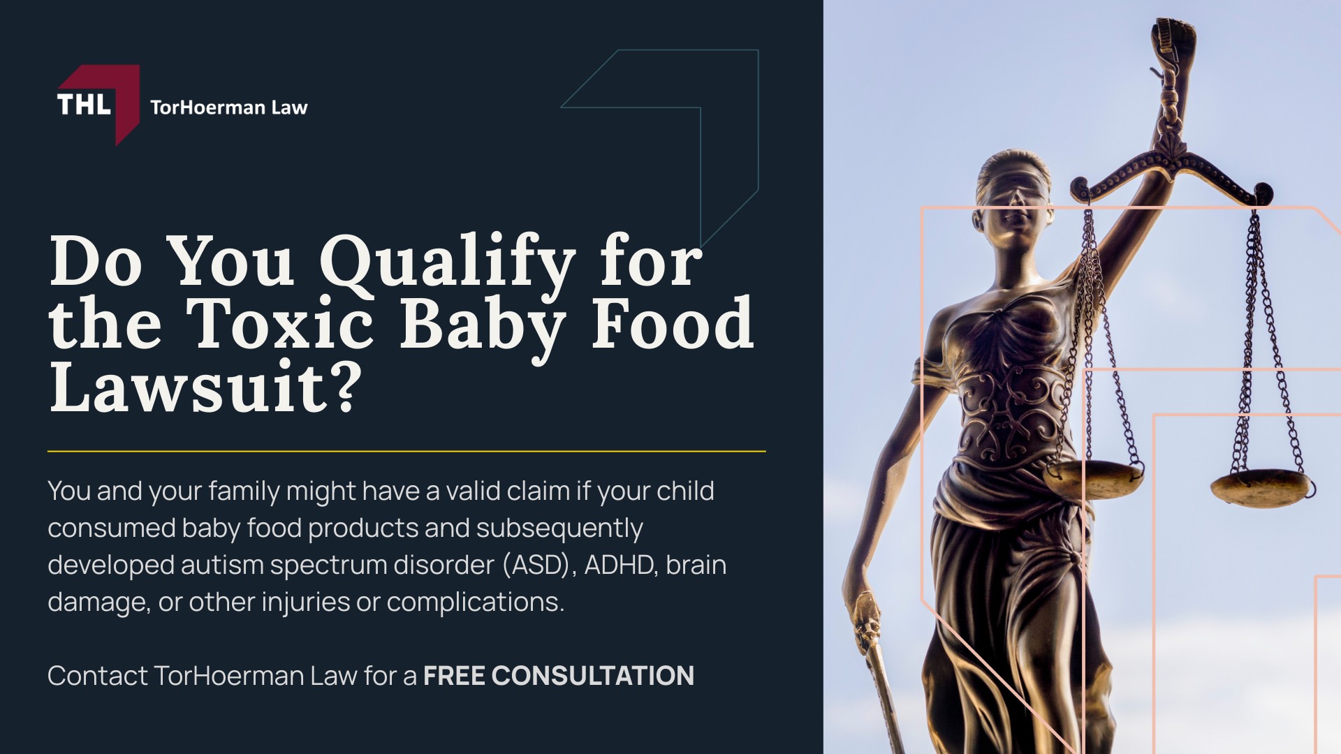 Toxic Baby Food Lawsuit - About Toxic Baby Food Lawsuits - torhoerman law; Toxic Baby Food Lawsuit - What is the Toxic Baby Food MDL - torhoerman law; Toxic Baby Food Lawsuit - How Many Toxic Baby Food Lawsuits Have Been Filed Current Status of the Toxic Baby Food MDL - torhoerman law; Toxic Baby Food Lawsuit - Dangerous Levels of Heavy Metals Found In Baby Food Products - torhoerman law; Toxic Baby Food Lawsuit - Which Heavy Metals Were Found In Baby Food - torhoerman law; Toxic Baby Food Lawsuit - How Does Heavy Metal Contamination in Baby Food Happen - torhoerman law; Toxic Baby Food Lawsuit - What Specific Baby Food Brands Contain Heavy Metals - torhoerman law; Toxic Baby Food Lawsuit - What Types of Baby Food Contain Heavy Metals - torhoerman law; Toxic Baby Food Lawsuit - Health Effects of Heavy Metals in Baby Food Products - torhoerman law; Toxic Baby Food Lawsuit - Specific Conditions in the Toxic Baby Food Litigation - torhoerman law; Toxic Baby Food Lawsuit - Symptoms of Exposure to Heavy Metals in Baby Food - torhoerman law; Toxic Baby Food Lawsuit - Filing an Autism Baby Food Lawsuit - torhoerman law; Toxic Baby Food Lawsuit - Gathering Evidence for Toxic Baby Food Lawsuits - torhoerman law; Toxic Baby Food Lawsuit - Damages in Toxic Baby Food Lawsuits - torhoerman law; Toxic Baby Food Lawsuit - Do You Qualify for the Toxic Baby Food Lawsuit - torhoerman law
