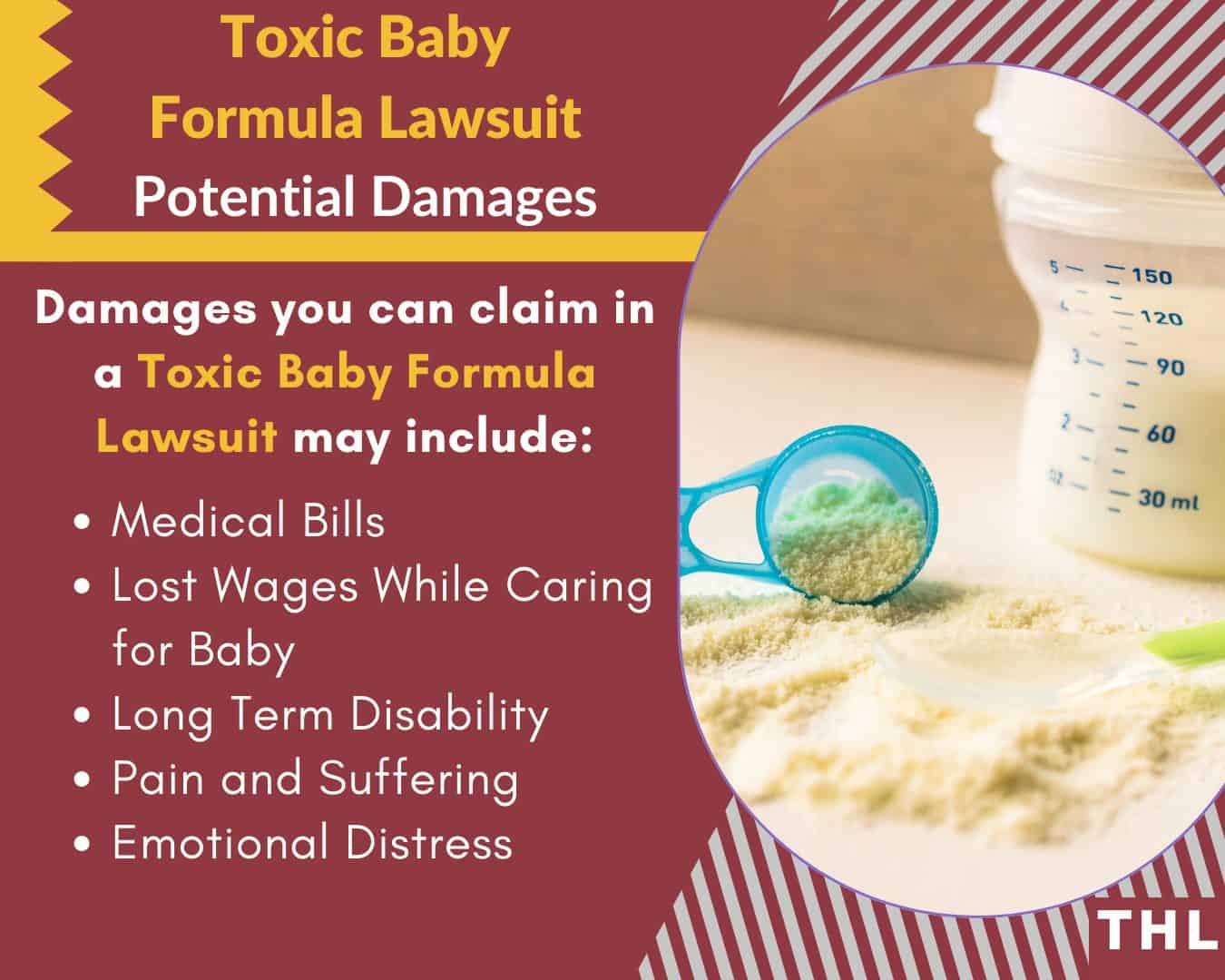 Toxic Baby Formula NEC Lawsuit potential damages