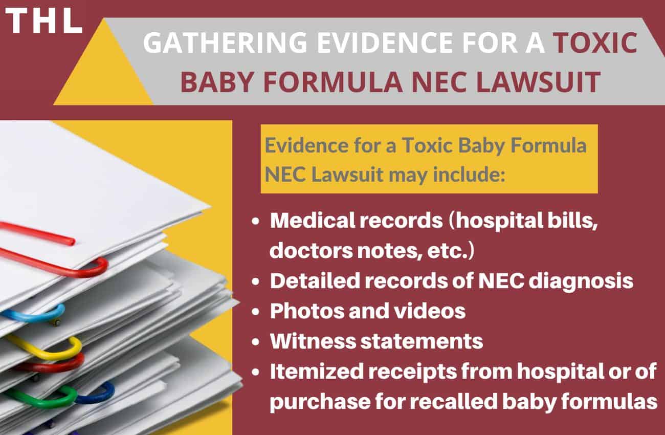 Toxic Baby Formula NEC Lawsuit evidence