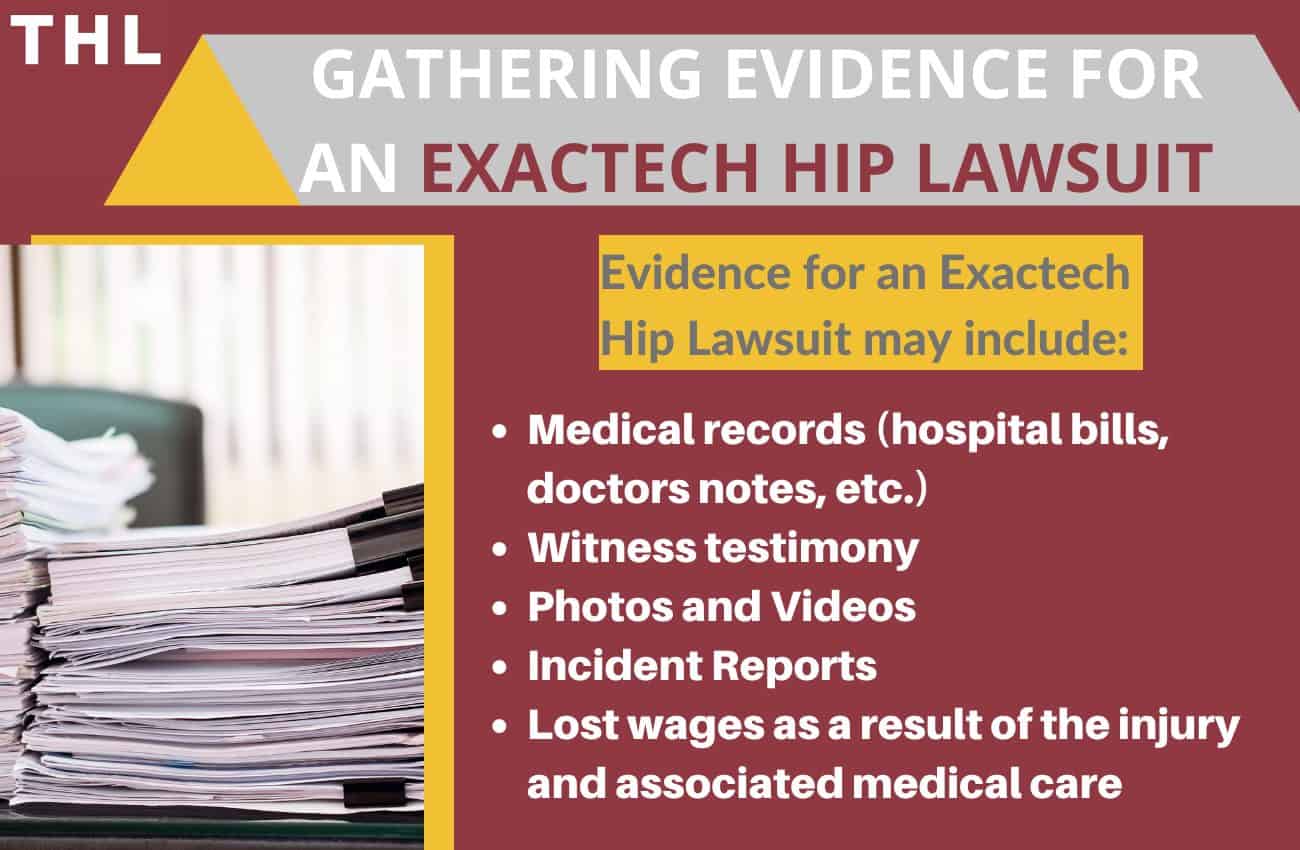 evidence for exactech hip lawsuit