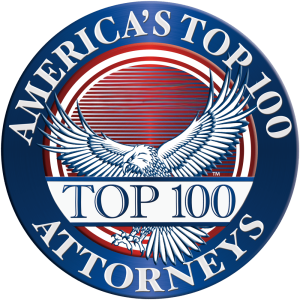 Americas Top 100 Attorneys badge