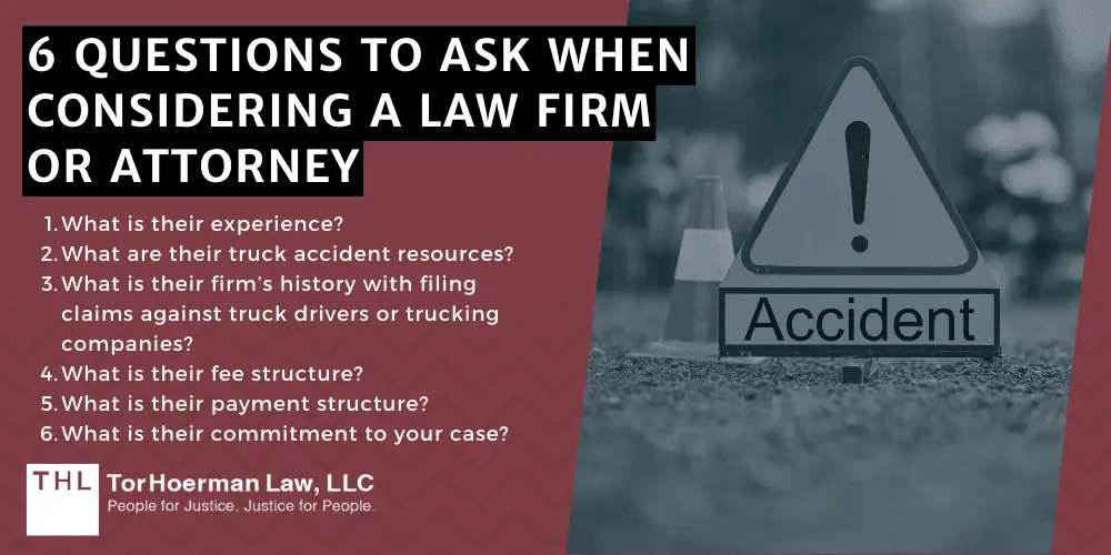 6 Questions to Ask When Hiring a St. Louis Truck Accident Lawyer