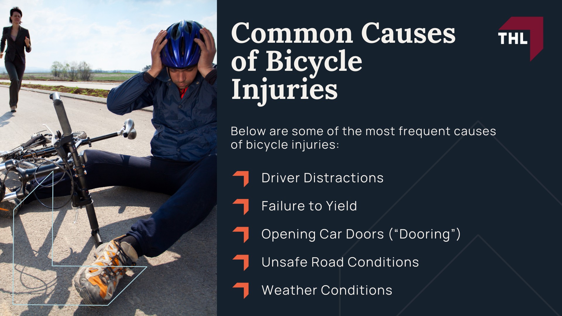 Meet Our St Louis Bicycle Accident Lawyers; Our Founder Tor Hoerman; What to Do After a Bike Accident Involving a Car in St. Louis; What Laws are Relevant to St Louis Bicycle Accidents; Common Causes of Bicycle Injuries