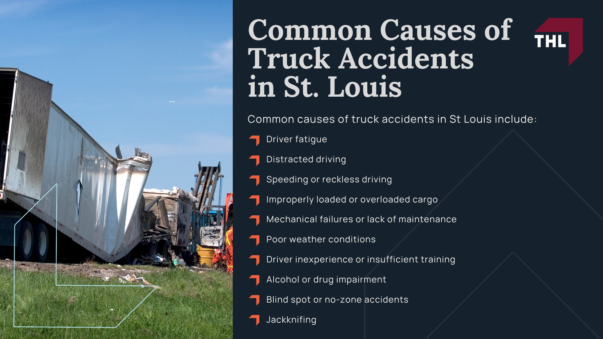Common Causes of Truck Accidents in St. Louis