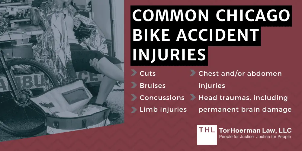 Common Chicago Bike Accident Injuries