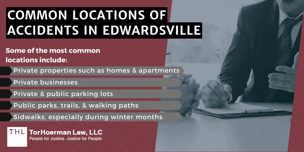 Common Locations of Accidents in Edwardsville