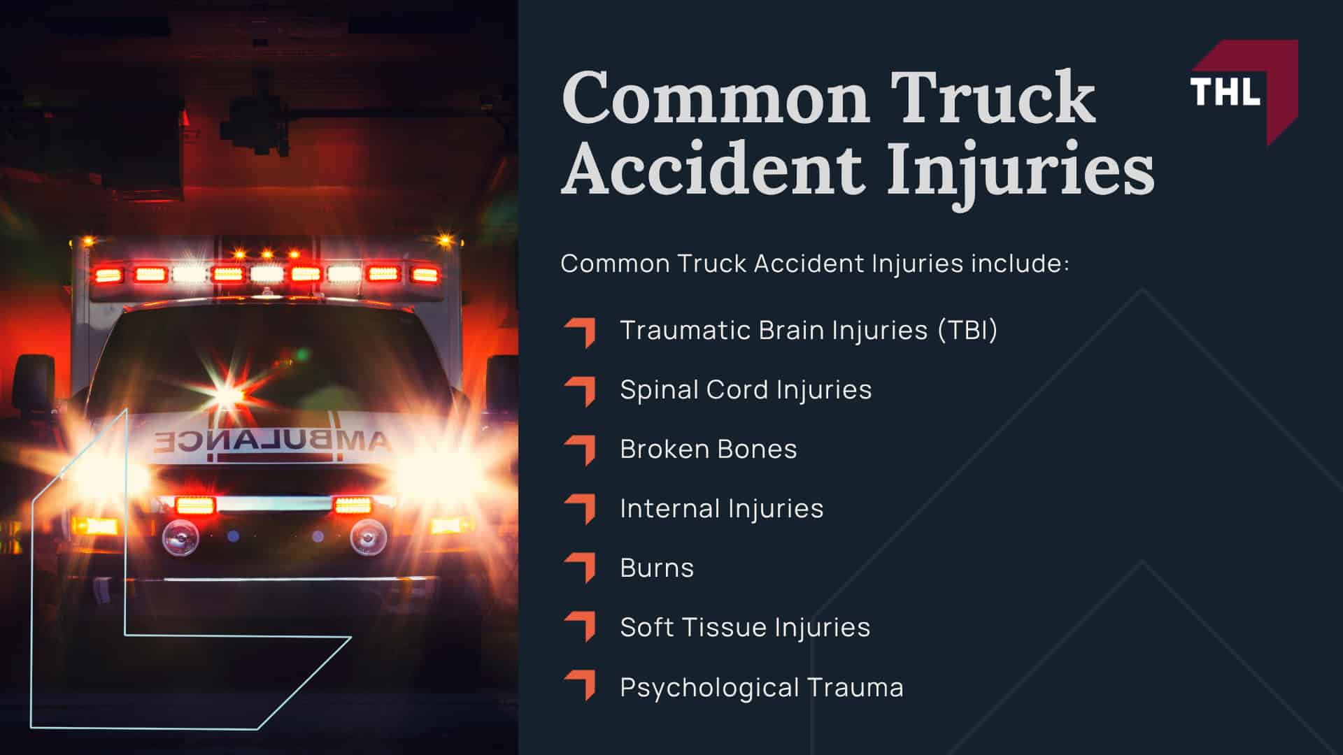 How Can a Chicago Truck Accident Lawyer from TorHoerman Law Help You?; How Much Does it Cost to Hire a Chicago Truck Accident Attorney from THL; Meet Our Chicago Truck Accident Attorneys; Our Founder and Experienced Truck Accident Lawyer_ Tor Hoerman; Our Chicago Truck Accident Lawyers Get Results; What To Do After a Truck Accident in Chicago, IL; Gathering Evidence for a Truck Accident Case; Common Damages in Truck Accident Cases; The Legal Process for Truck Accident Claims in Chicago; Common Truck Accident Injuries