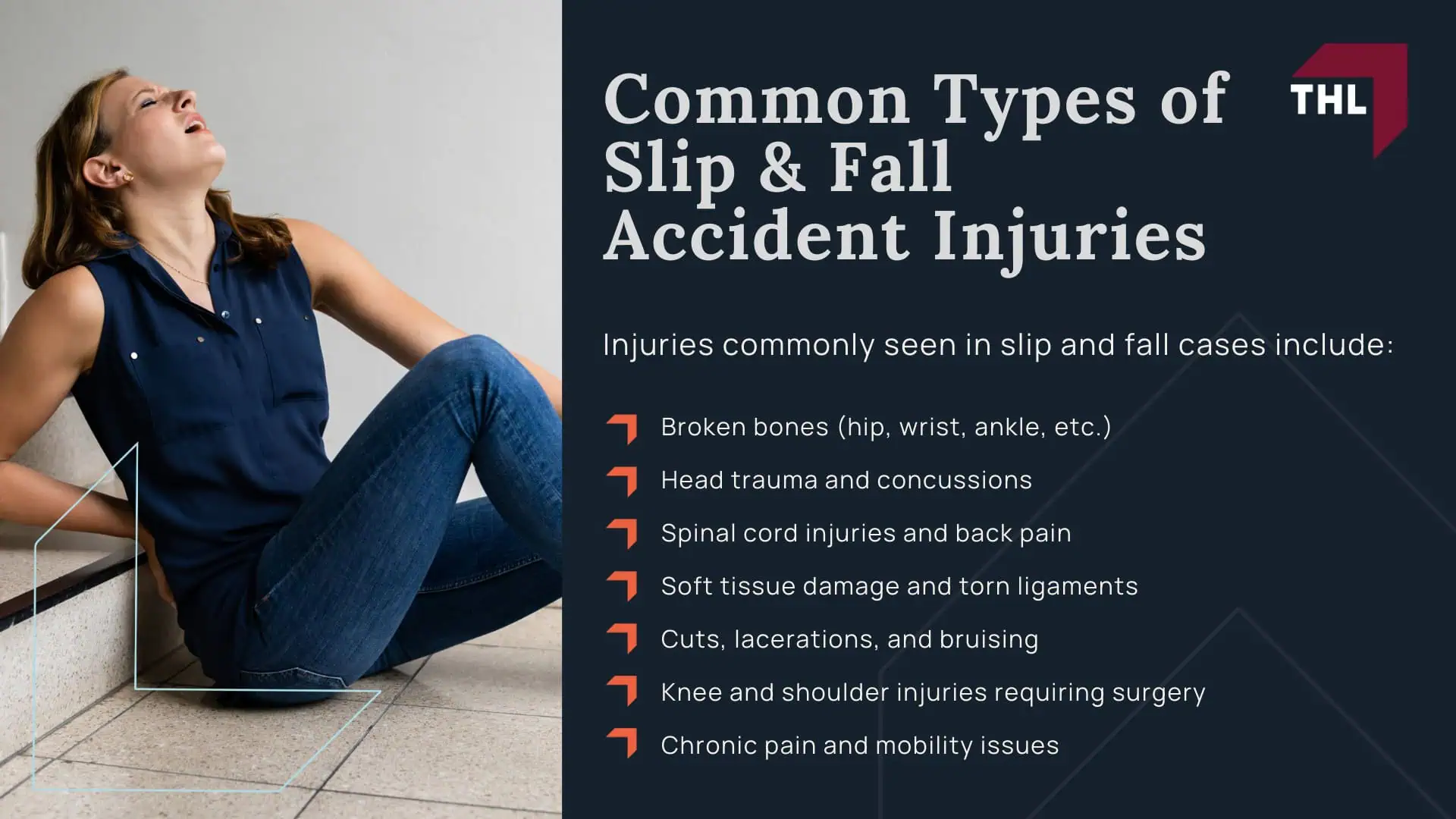 Common Types of Slip and Fall Accident Injuries