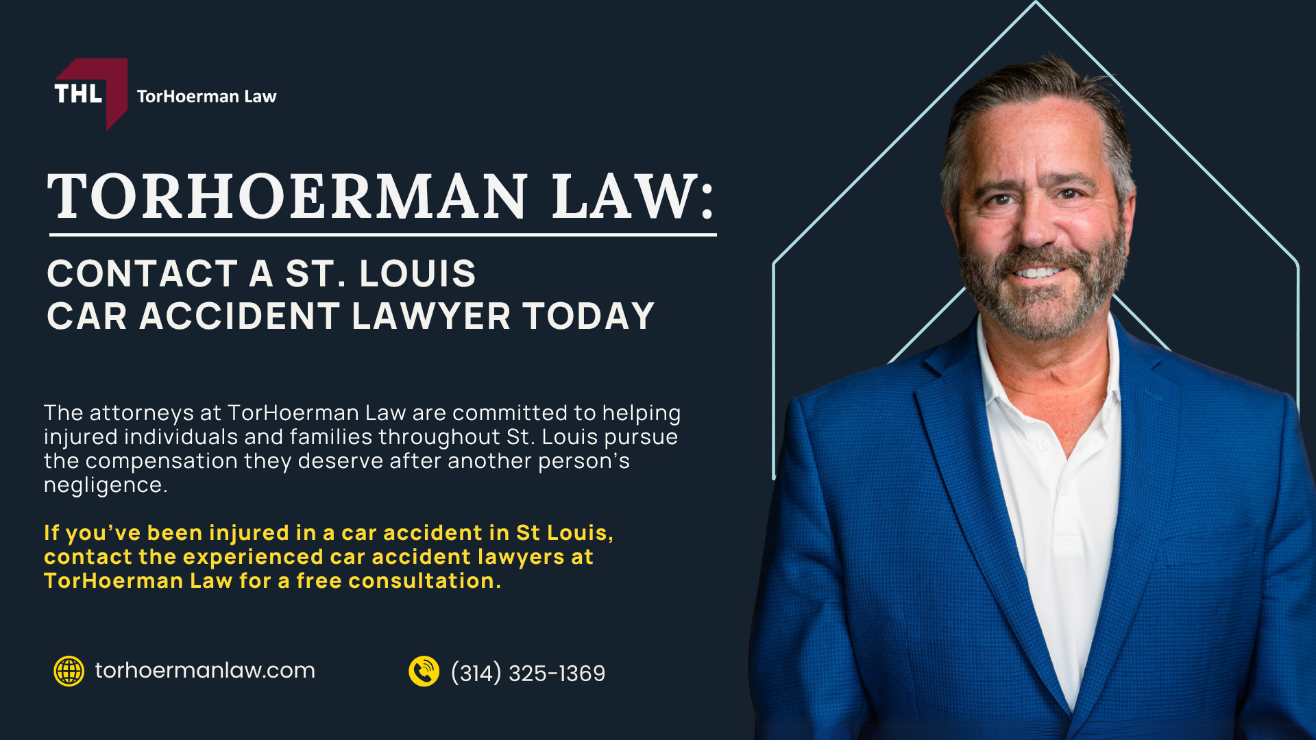 Why Choose TorHoerman Law for Your St. Louis Car Accident Case; TorHoerman Law Gets Results for Car Accident Victims; How Much Does it Cost to Hire a St Louis Car Accident Attorney from TorHoerman Law; What To Do in the First 24 Hours After a Car Accident in St. Louis; What To Do in the First 24 Hours After a Car Accident in St. Louis; The Legal Process for Missouri Car Accident Claims; How Long Do I Have to File a Car Accident Injury Claim in St. Louis; How a St. Louis Car Accident Lawyer from TorHoerman Law Can Help; Gathering Evidence to Prove Liability; Common Injuries After a Car Accident; Common Causes of Car Accidents in St. Louis; Wrongful Death Claims for Fatal Accidents in St. Louis; Who Can Be Held Liable for a St. Louis Car Accident; Compensation Potentially Available in a St. Louis Car Accident Case; Missouri Car Accident Laws That May Affect Your Case; Contact a St. Louis Car Accident Lawyer Today