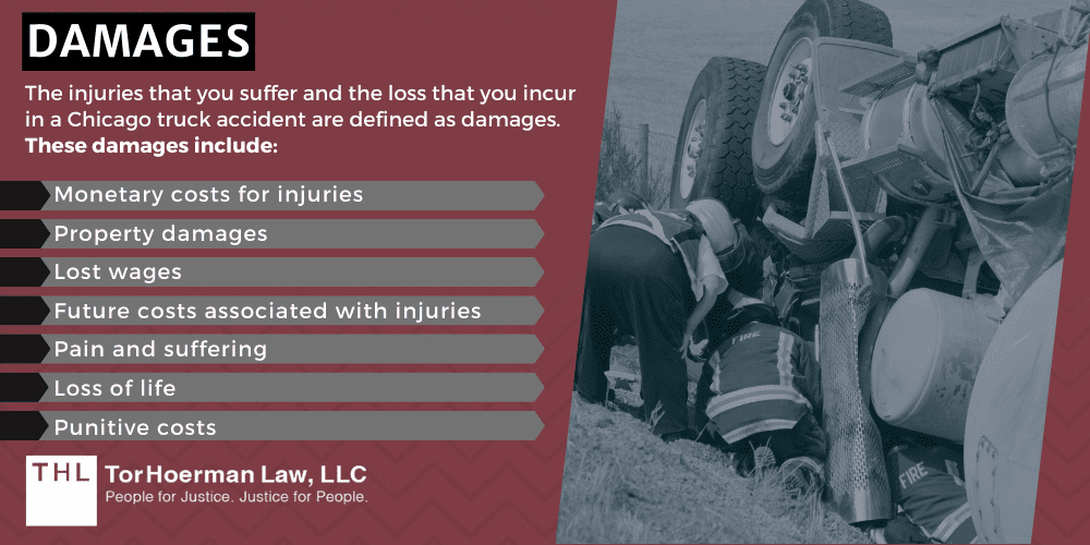 Get Compensated with Help from Our Chicago Truck Accident Lawyers - Damages