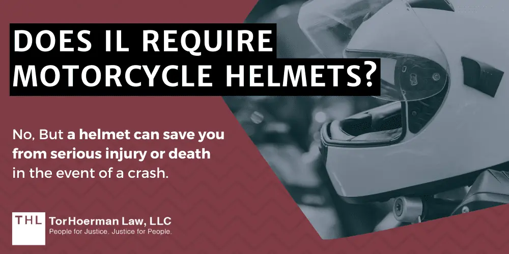 Edwardsville, IL motorcycle helmet laws and common injuries