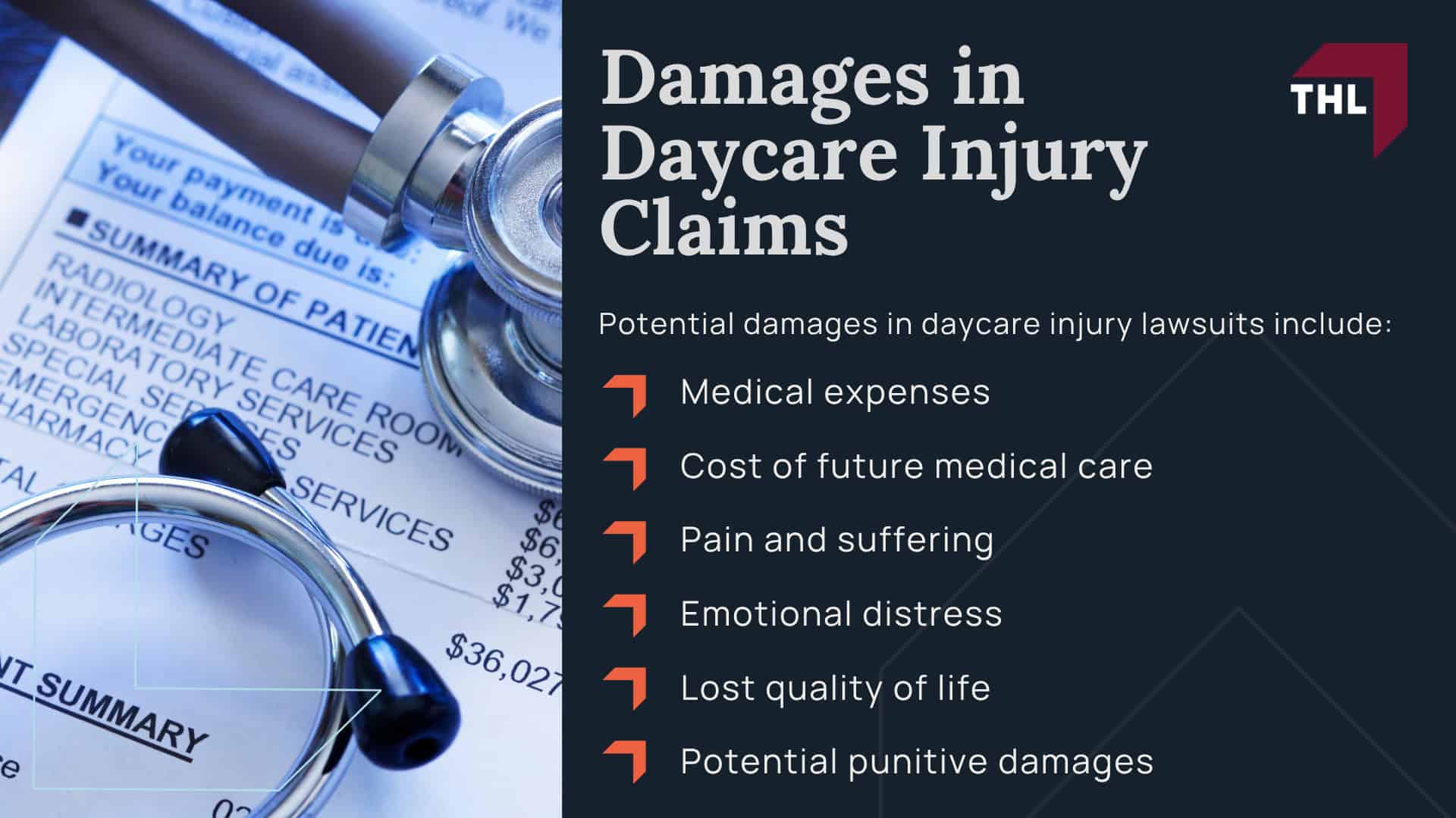 Meet Our St Louis Daycare Injury Attorneys;  Our Founder_ Tor Hoerman; The Legal Process for Daycare Injury Claims in St. Louis; What if I Signed a Daycare Liability Waiver; What to Do If Your Child's Injuries Were Caused by a Negligent Daycare Center; Common Daycare Injuries and Their Causes; How Can a St Louis Daycare Injury Lawyer Help You; How Much Does it Cost to Hire a St Louis Daycare Abuse Lawyer; Do You Qualify for a Daycare Injury Lawsuit; Gathering Evidence of Daycare Abuse or Injuries; Damages in Daycare Injury Claims