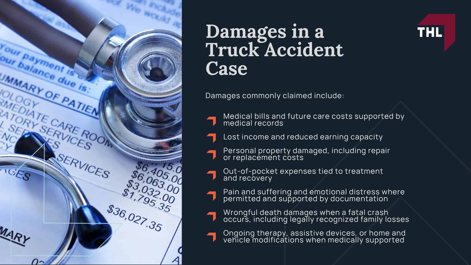 How Can Our Edwardsville Truck Accident Lawyers Help You; THL Provides a Hands-Off Approach to Truck Accident Cases; How Much Does it Cost to Hire the Personal Injury Lawyers at TorHoerman Law; What to Do Immediately After a Truck Accident in Edwardsville, IL; Gathering Evidence for a Truck Accident Claim; Damages in a Truck Accident Case