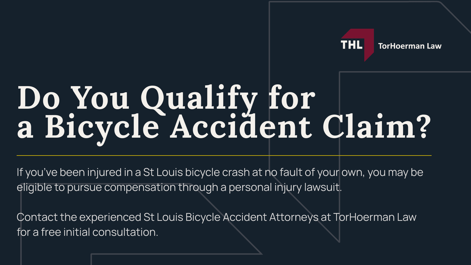 Do You Qualify for a Bicycle Accident Claim