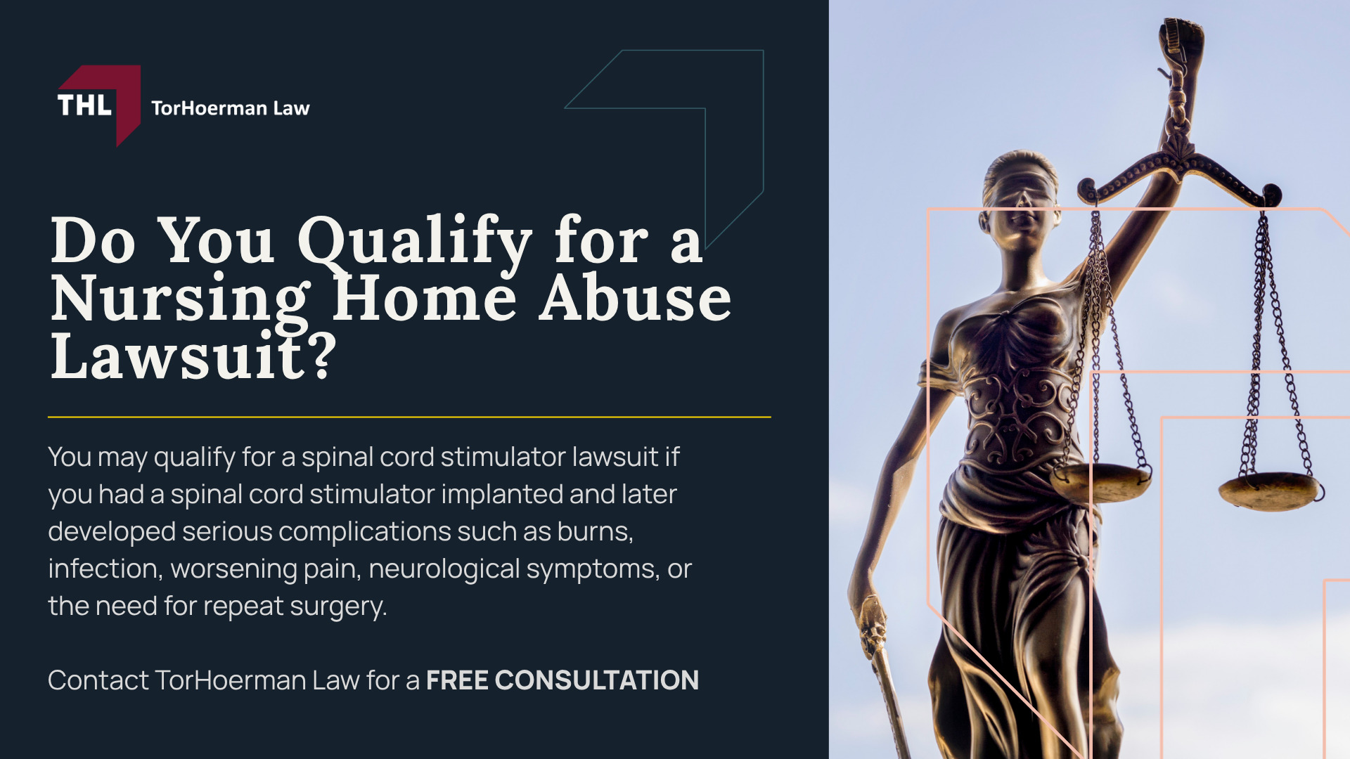 Meet Our Nursing Home Abuse Attorneys; Our Founder_ Tor Hoerman; Spinal Cord Stimulator Lawsuit Overview; Types of Nursing Home Abuse; Types of Nursing Home Neglect; How Common is Nursing Home Neglect and Abuse; Warning Signs of Nursing Home Abuse or Neglect; The Process for Nursing Home Abuse Lawsuits in St. Louis; St. Louis Nursing Home Abuse Lawyer - On-site Graphics - 2026 Design - TorHoerman Law; Do You Qualify for a Nursing Home Abuse Lawsuit