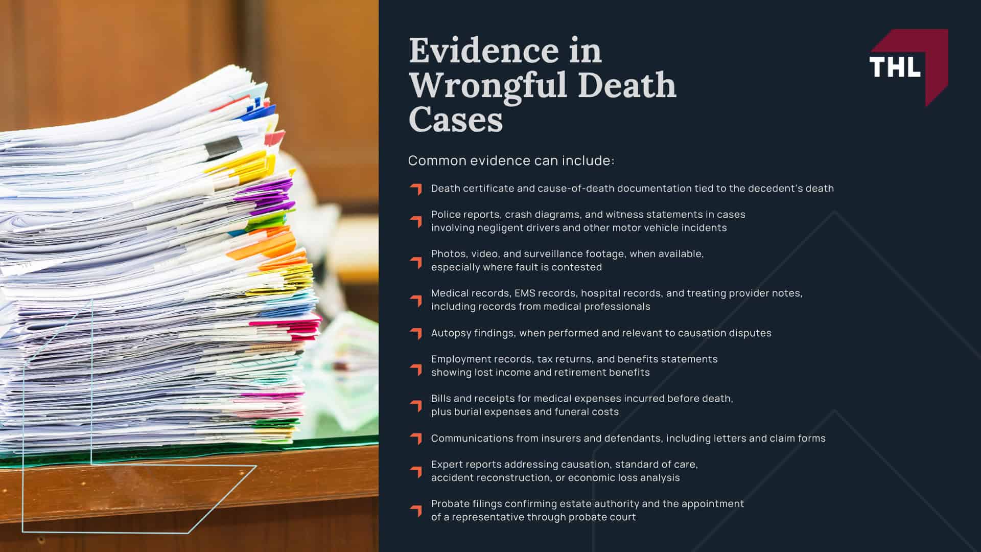 Evidence in Wrongful Death Cases