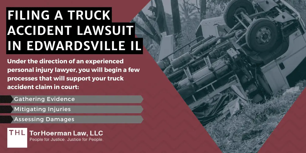 Filing a Truck Accident Lawsuit in Edwardsville IL