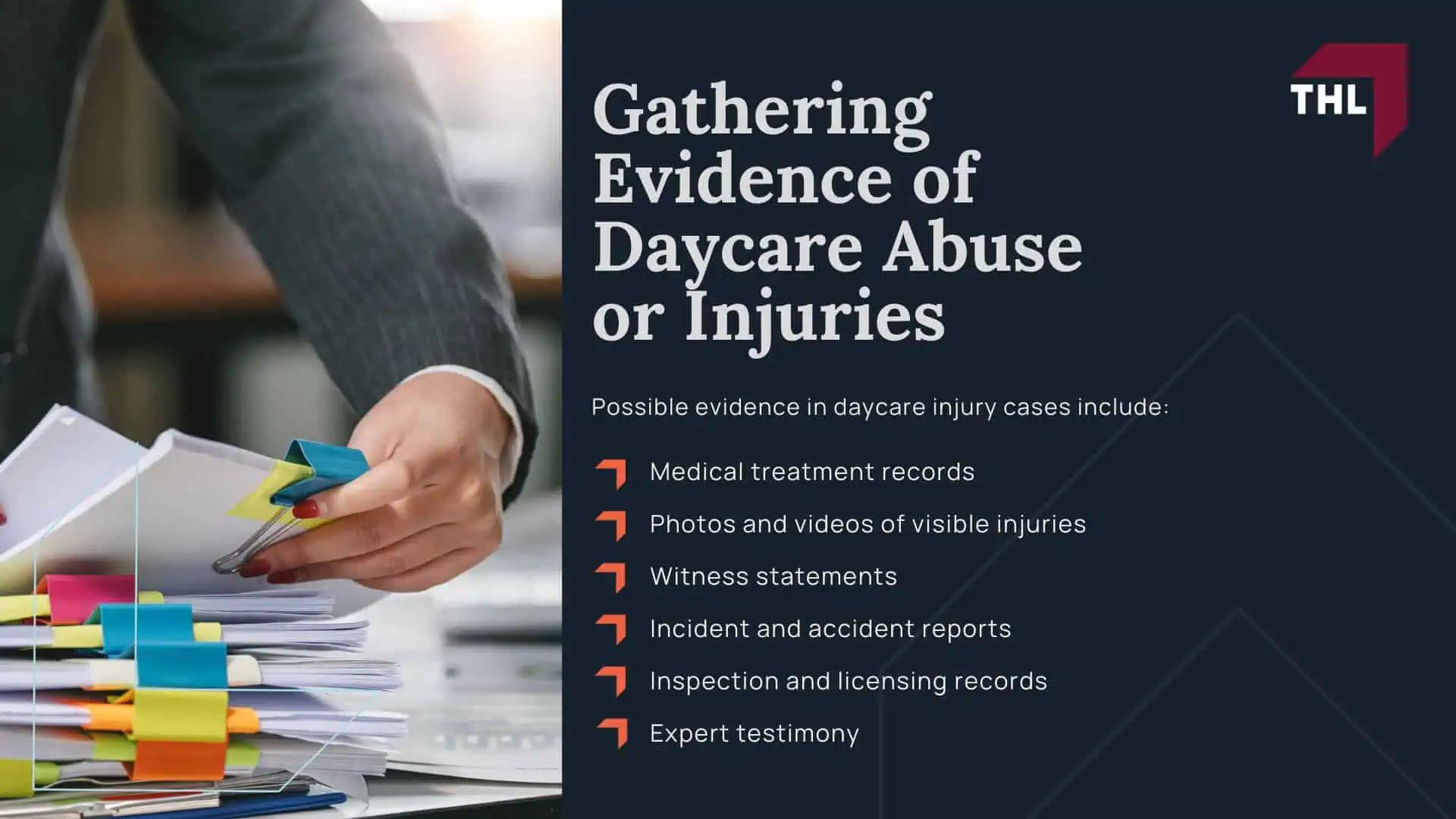 Gathering Evidence of Daycare Abuse or Injuries