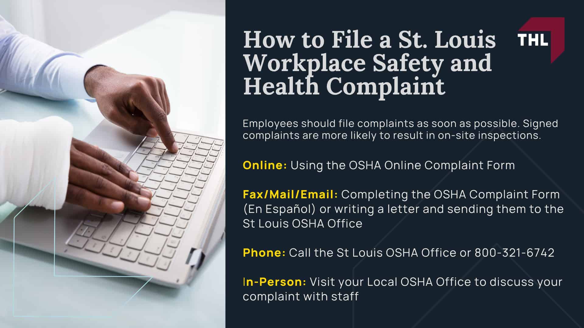 STL Construction Workers Face an Increased Risk of Serious Injuries and Wrongful Death; Common Construction Injuries; How Do I File a Complaint against a St Louis Construction Company; How to File a St. Louis Workplace Safety and Health Complaint