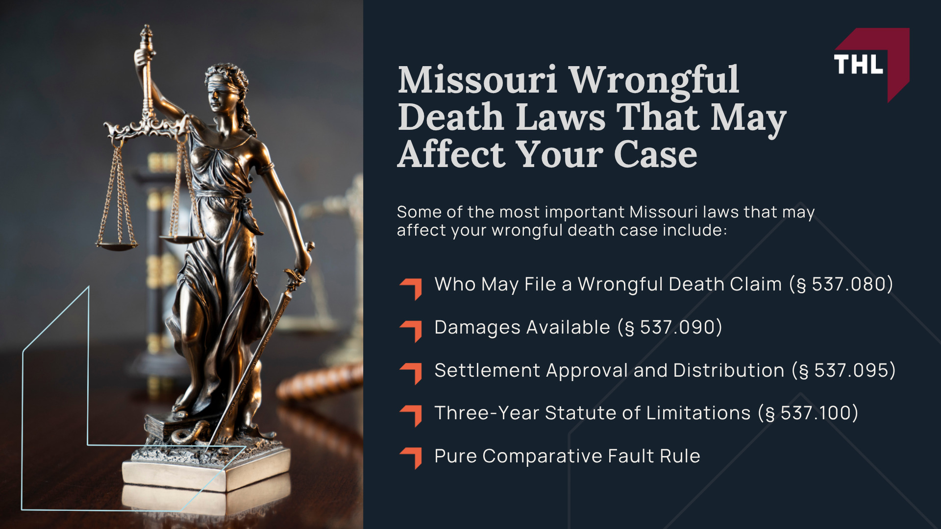 Wrongful Death Claims Compensate Surviving Families; Wrongful Death Claims vs. Survival Actions; Why Choose TorHoerman Law for a Wrongful Death Case; Our St. Louis Wrongful Death Attorneys Get Results; Investigating a Wrongful Death Claim_ Steps and Timeline; Common Fatal Accidents That Lead to Wrongful Death Claims in St. Louis; Who Can File a Wrongful Death Lawsuit in Missouri; How Long Do You Have to File a Wrongful Death Lawsuit in Missouri; Missouri Wrongful Death Laws That May Affect Your Case