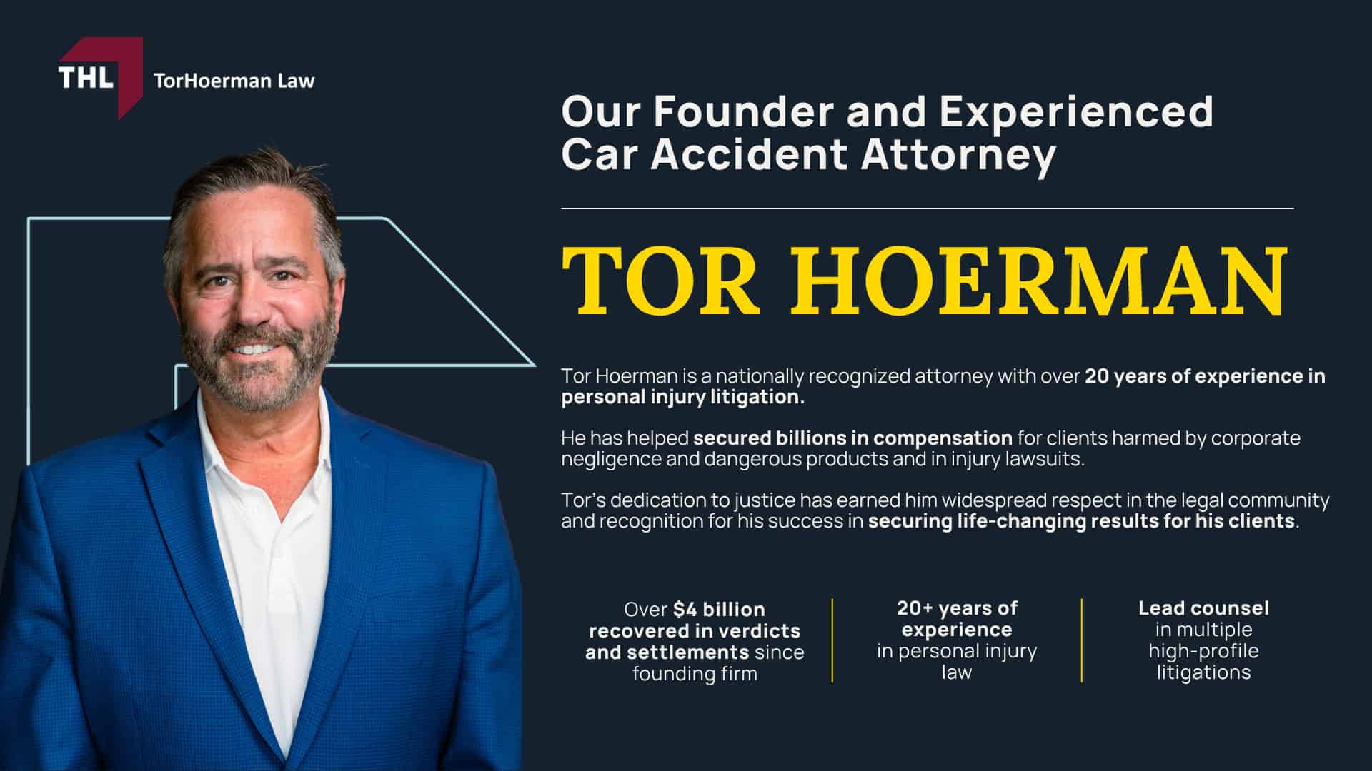 Meet Our Edwardsville Car Accident Lawyers & Personal Injury Legal Team; Our Experienced Support Staff; Our Founder and Experienced Car Accident Attorney Tor Hoerman